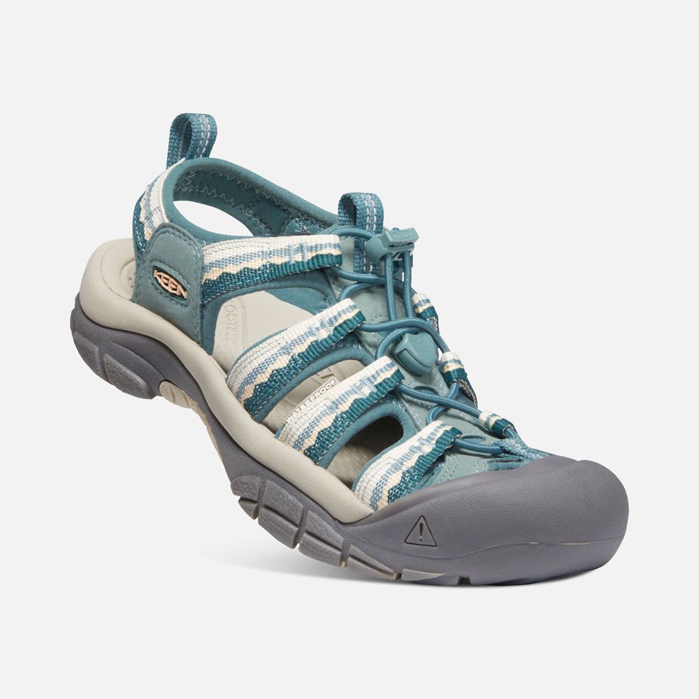 Keen Sandaal Dames Grijs/Blauw - Newport H2 - 18295-LGJW